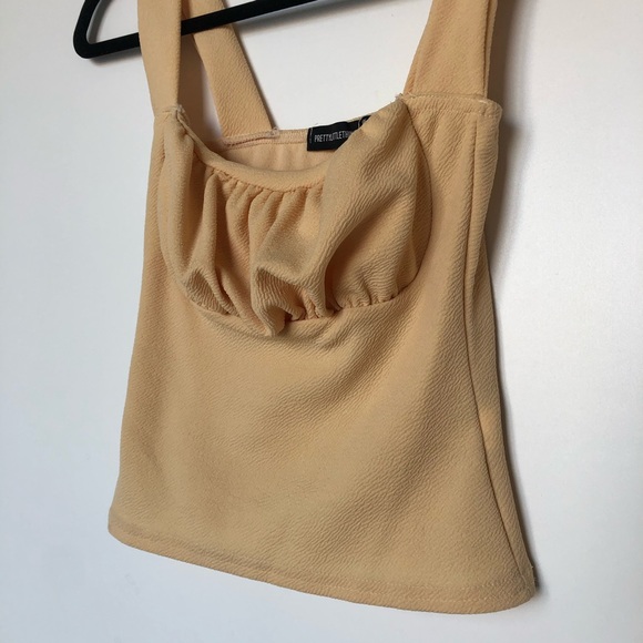 Beige square neck tank - Picture 3 of 3